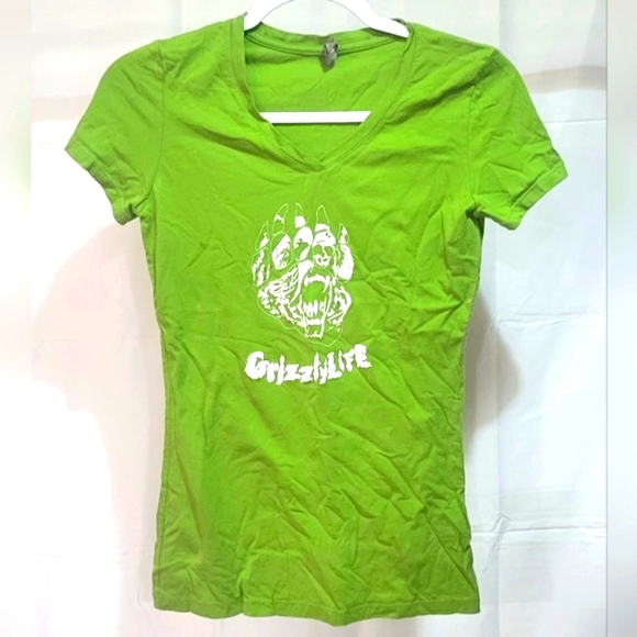 Grizzly Life Form Fitting T-shirt - Picture 1 of 2